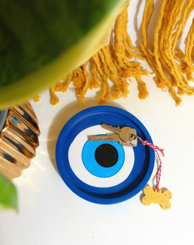 Στρογγυλό Δισκάκι Evil Eye