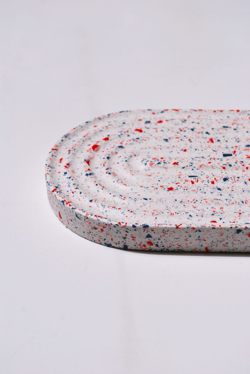 Διακοσμητικός Δίσκος Αψίδα Terrazzo | mini